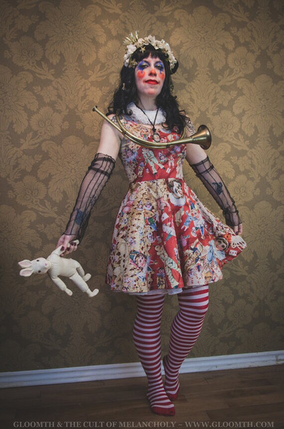 Victorian clearance clown costume