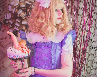 Gloomth Amalthea Lavender Purple Lolita Dress Sizes S to 5XL