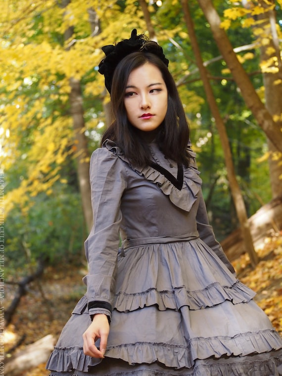 Ghost top grey dress