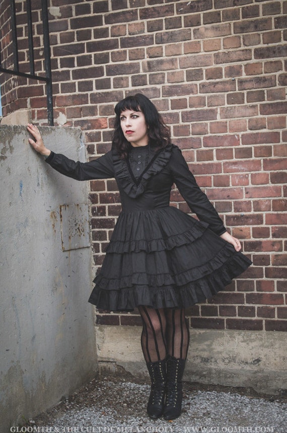 victorian mourning dress