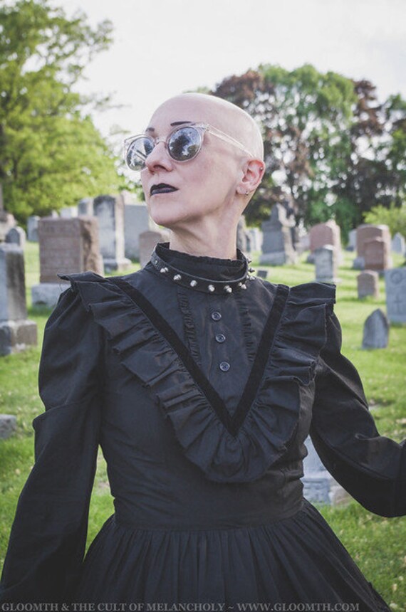 Gloomth Gothic Victorian Mourning Dress 