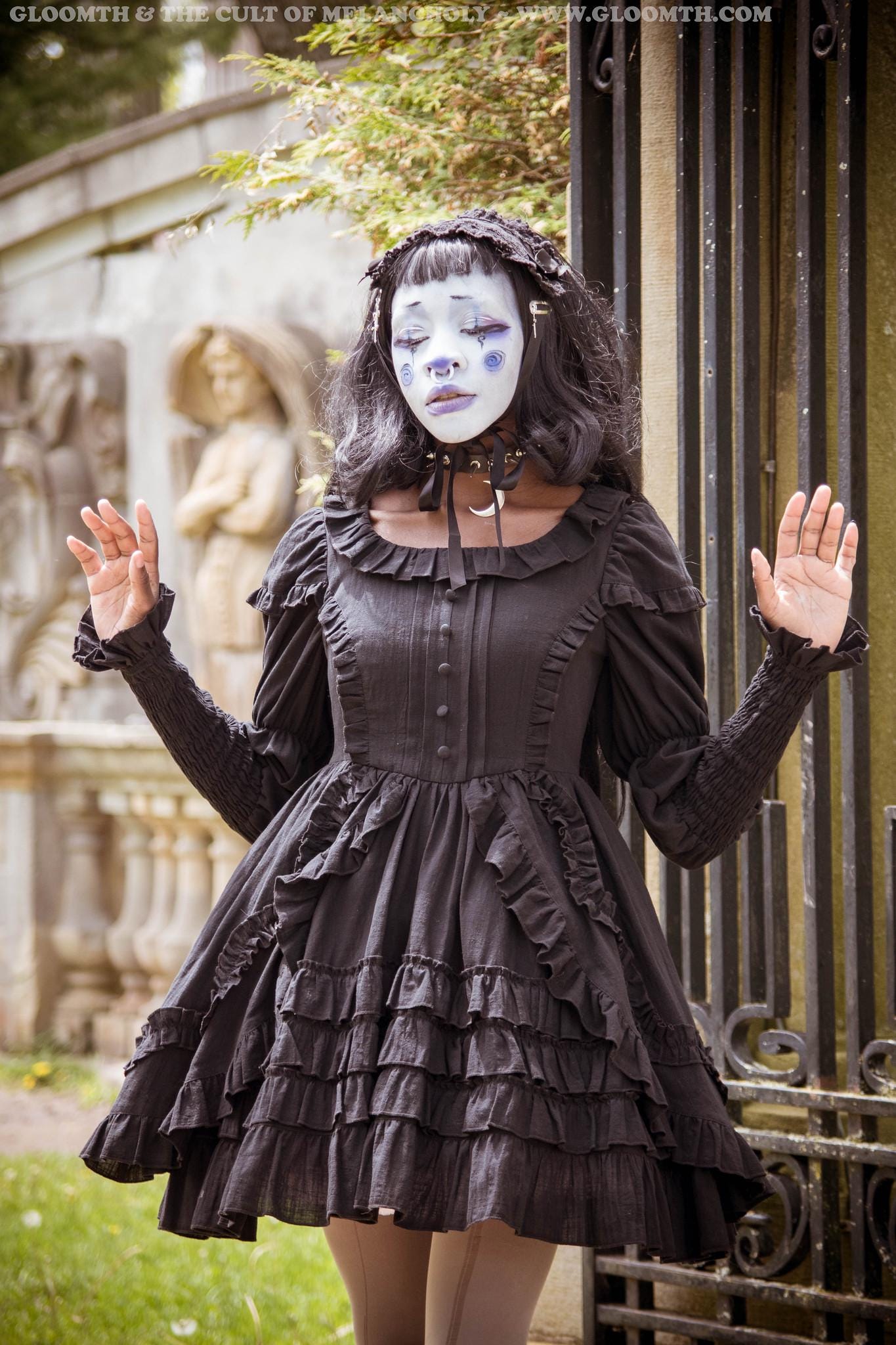 Gothic Elegant Funeral Dresses Gothic Funeral Dress
