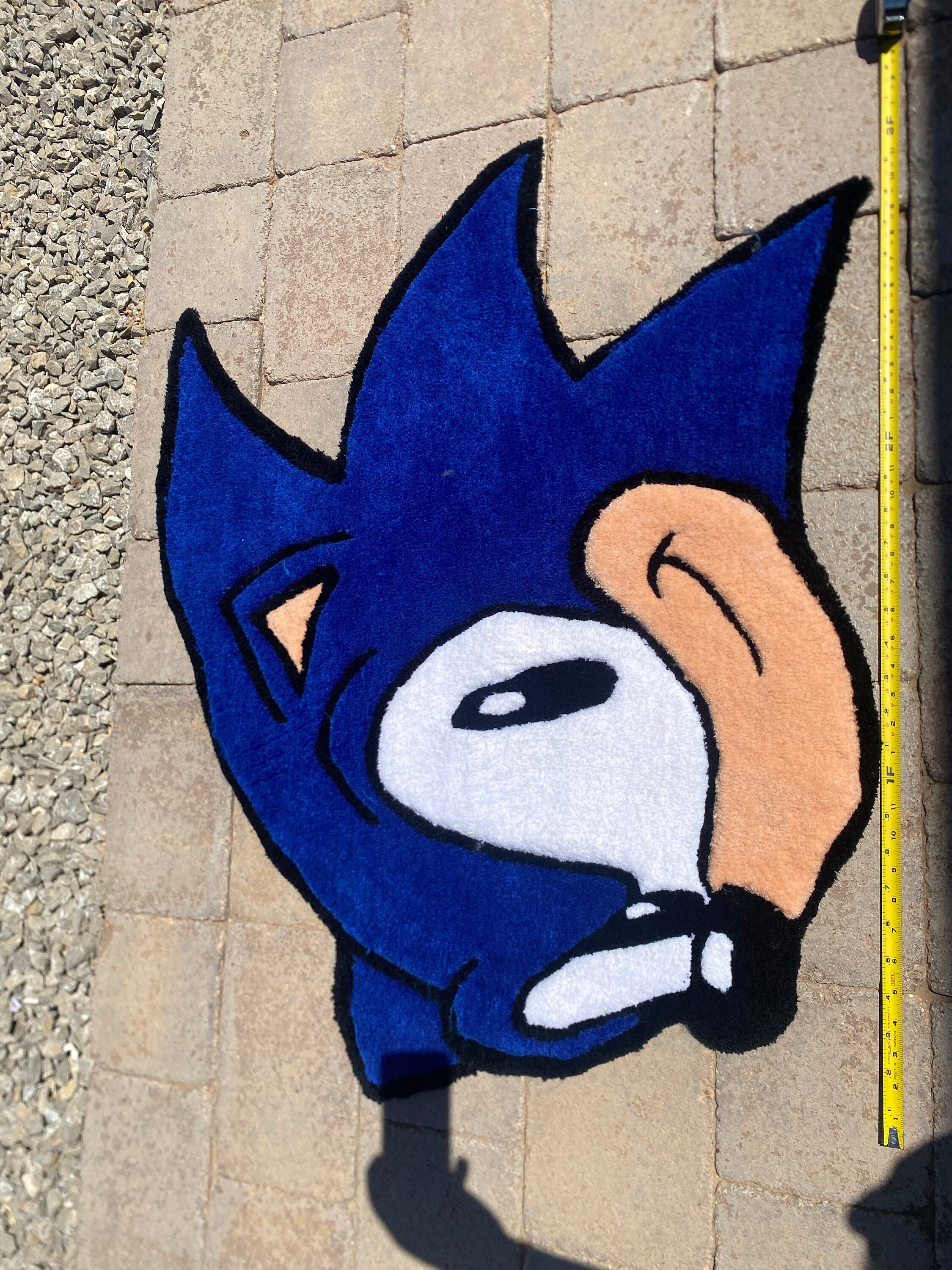 Nintendo Sonic Custom Tufted Rug - Etsy