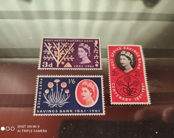 Great Britain - 1961 - Centenary of Post Office