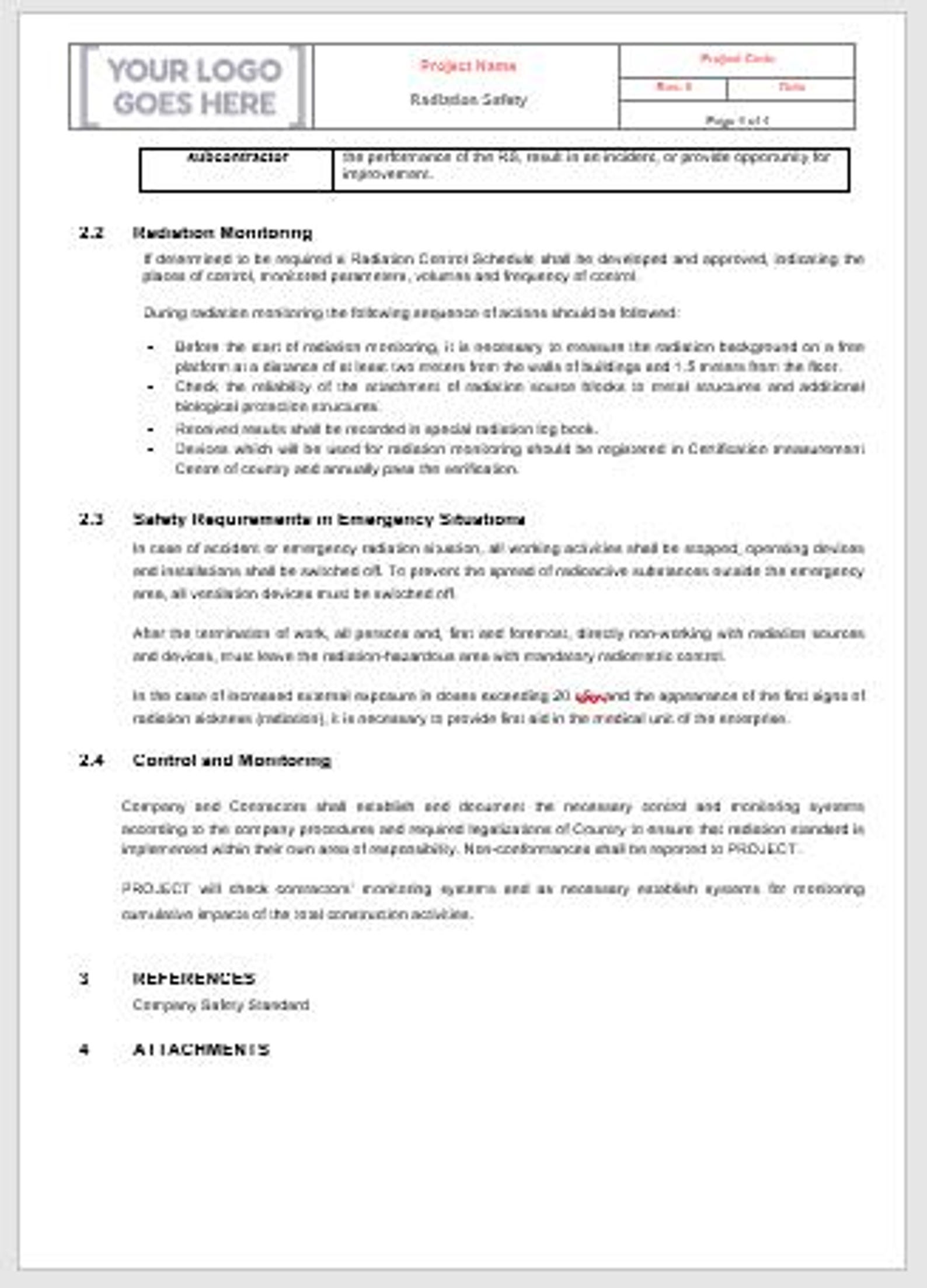 Radiation Safety Procedures – Comprehensive Workplace Safety Guide ...