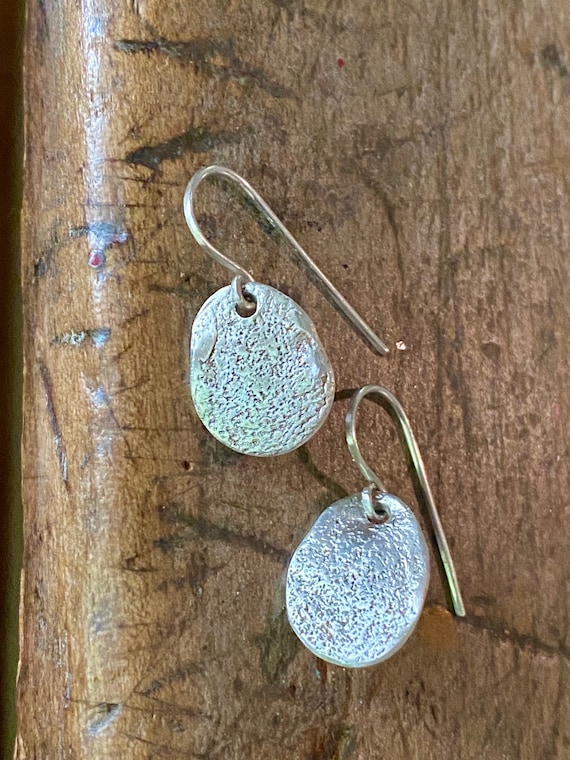 Petit Flower Dangle Earrings - Sterling Silver, Indonesia - Women's Peace  Collection