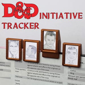 Simple D&D Initiative Tracker – Dual-Slot Tokens for DM Screen