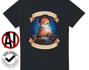 Masterful Dungeons T-shirt, Tabletop RPG Gamer Cartoon Tee