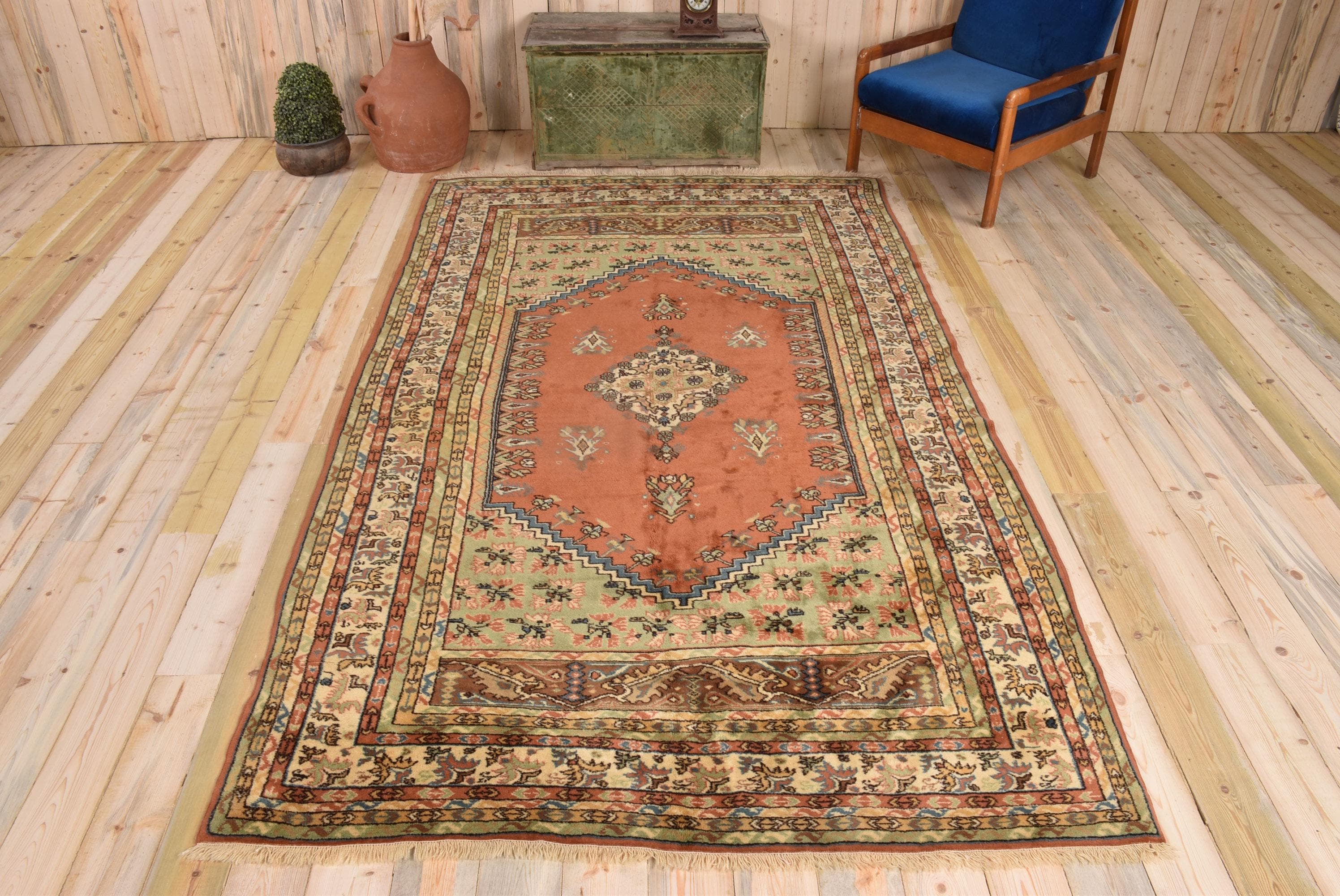 レア　ヴィンテージウールブランケットContinental Rug ルーマニア レア ヴィンテージウールブランケットContinental Rug