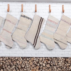 Handmade Stocking, Kilim Christmas Stocking, Luxury Christmas Stocking, Boho Christmas Stocking, Christmas Stocking Bundle, Xmas Stocking,