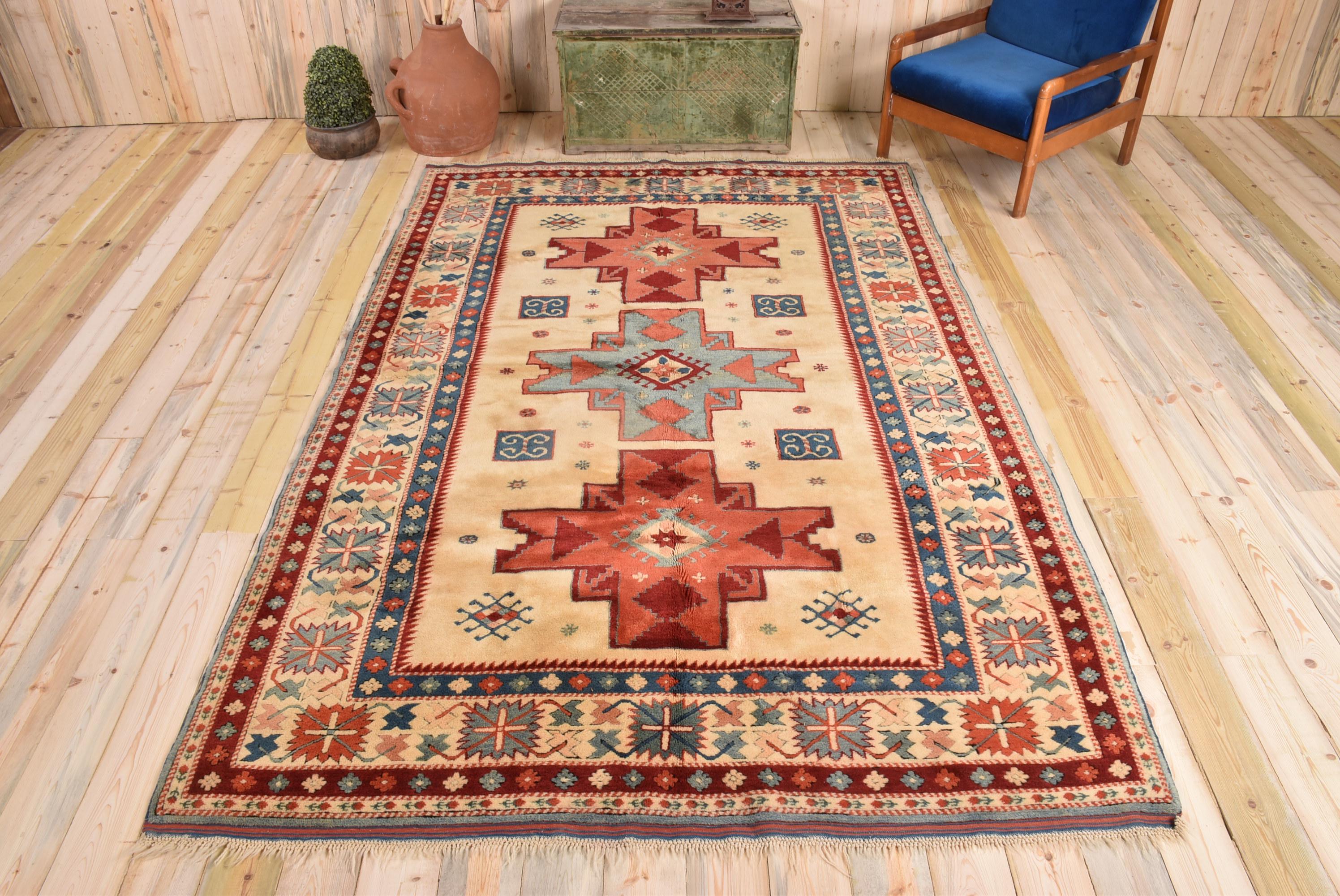 レア　ヴィンテージウールブランケットContinental Rug ルーマニア レア ヴィンテージウールブランケットContinental Rug