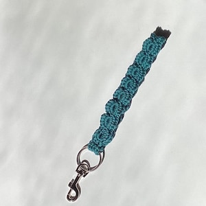 Bubble crochet keychain