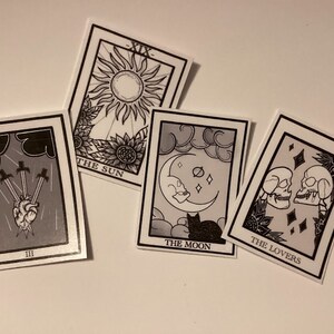 Tarotkaartstickerpakket