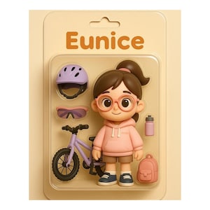 Benutzerdefinierte 3D-Karikatur-Porträt, Verwandeln Sie sich in eine echte 3D-gedruckte Actionfigur, personalisiertes Porträt vom Foto, benutzerdefiniertes Spielzeugfigurenporträt