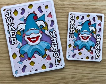 3D Printed Balatro Joker Physical Cards/pendant/refrigerator