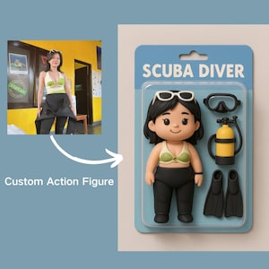 Machen Sie Ihr eigenes 3D-Karikaturporträt, nach einer echten Actionfigur aus Ihrem Foto, personalisierte Spielzeugkiste, verwandeln Sie sich in eine Actionfigur