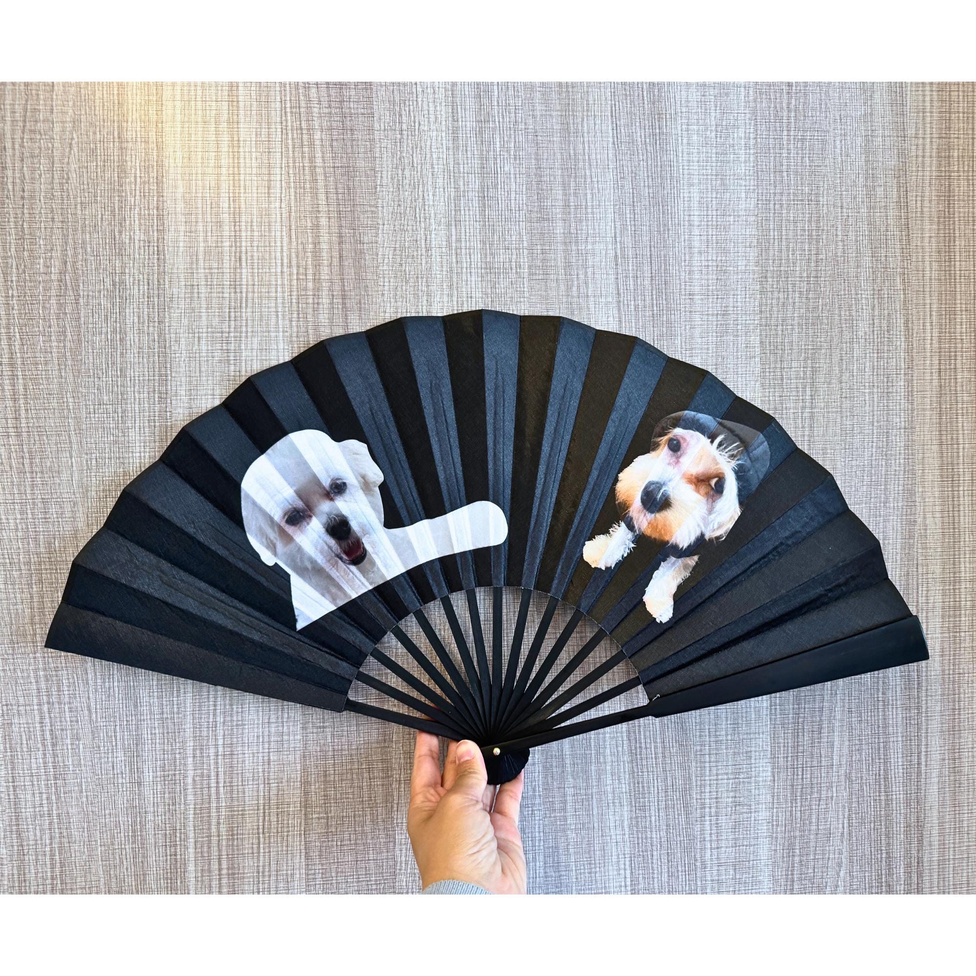 Custom Hand Fans, Double Side, Personalized Clacker Fans, Large Rave ...