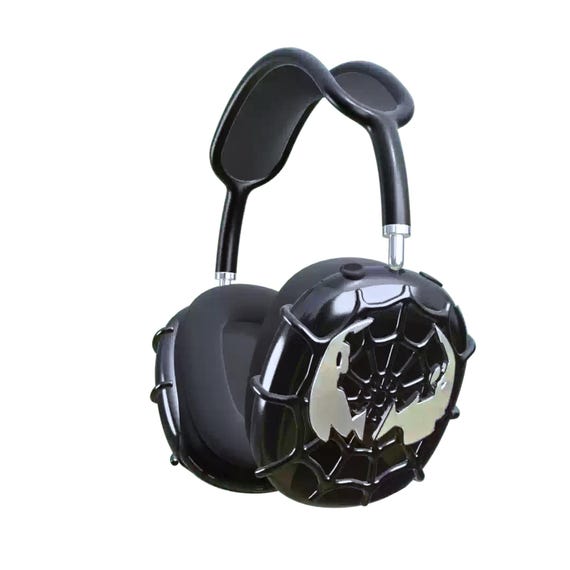3D Printed Spider Airpods Max Cover, 3D Printed Y2K Cyberpunk