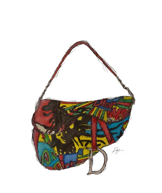 BM Dior Saddle ART PRINT