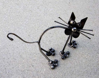 KITTY Métal Art Sculpture Décoration Papier Poids Presse-papiers Bureau Stationnaire