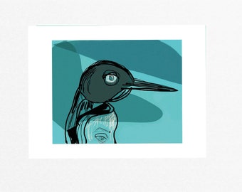 Penguin unframed giclée art print