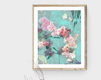 Orchids framed art print