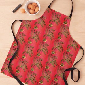 Red Date Palm Apron