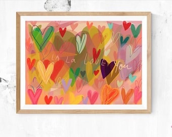 Hearty framed art print