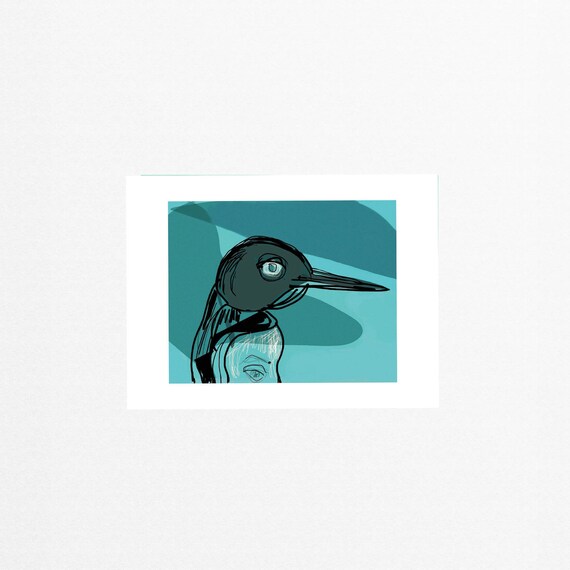 Penguin unframed giclée art print