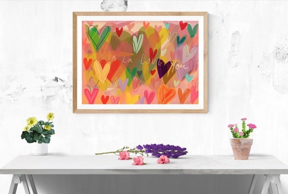 Hearty framed art print