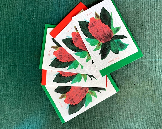 Featured listing image: PROTEA Christmas greeting cards pack of 5