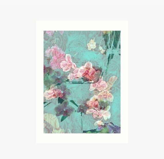Orchids unframed art print