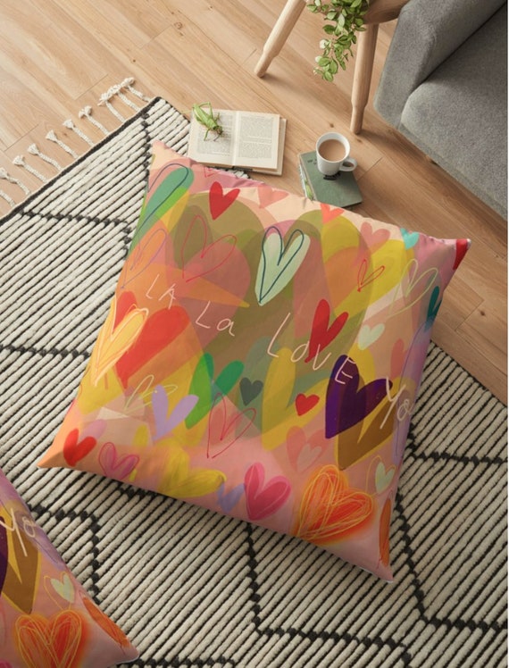 Hearty throw pillow