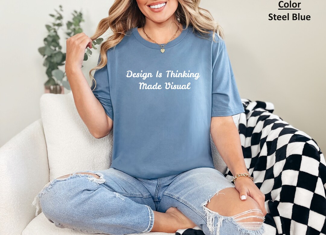 Design is Intelligence Made Visible, Minimalist Women's T-shirt ...