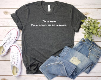 Mama Tshirt, Mama T-Shirt, Mama Shirt, Mama Leben, Geschenk für Sie, Mama Geburtstag. Frauen Tshirt