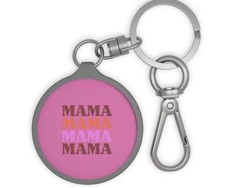 Étiquette porte-clés cadeau fête des mères maman