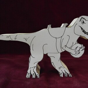 Tyrannosaurus Rex with Peg Doll Rider image 3