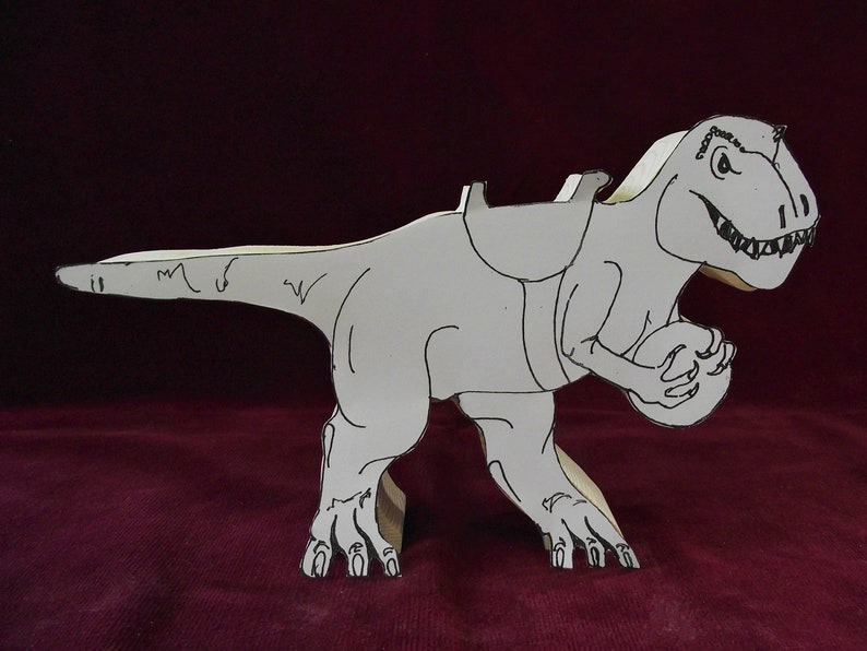 Tyrannosaurus Rex with Peg Doll Rider image 3