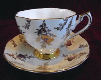 Queen Anne Cup and Saucer Pattern #5748, Vintage PM577 ON SALE NOW!