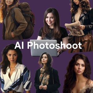 15 Custom AI Portraits form you Photos - Realistic AI Art with Unique Styling