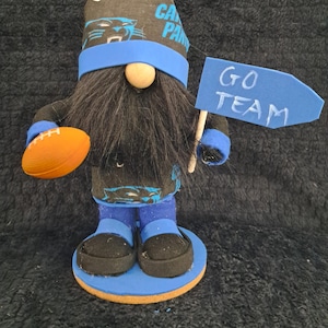 Gnomo de los Carolina Panthers