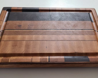 Beautiful handmade Cutting Board Maple/Cherry/Walnut