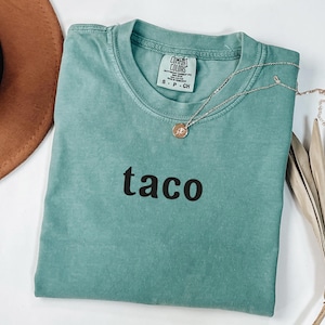 Comfort Colors Trump Taco Shirt, Political Apparel, Trump Always Chickens Out Tee, Political Protest Tee, Activism Gift, TACO Chicken Shirt