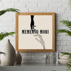 Memento Mori Wall Art