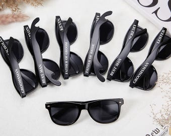 Gafas de sol personalizadas, gafas de sol a medida, gafas de sol para padrinos de boda, gafas de sol para hombre para bodas, set de regalo para padrinos de boda, regalo para ujier, regalo para el padrino.