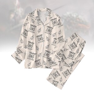 Violent Little Thing Pajama Set, Fantasy Book Lover Sleepwear, Romantasy Inspired PJs Gift