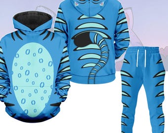 Derpy Tiger Costume Hoodie Jogger, Kpop Demon Hunters Costume Hoodie, Costume Tiger Sweatshirt, Huntrix Kpop Movie Cosplay Outfits