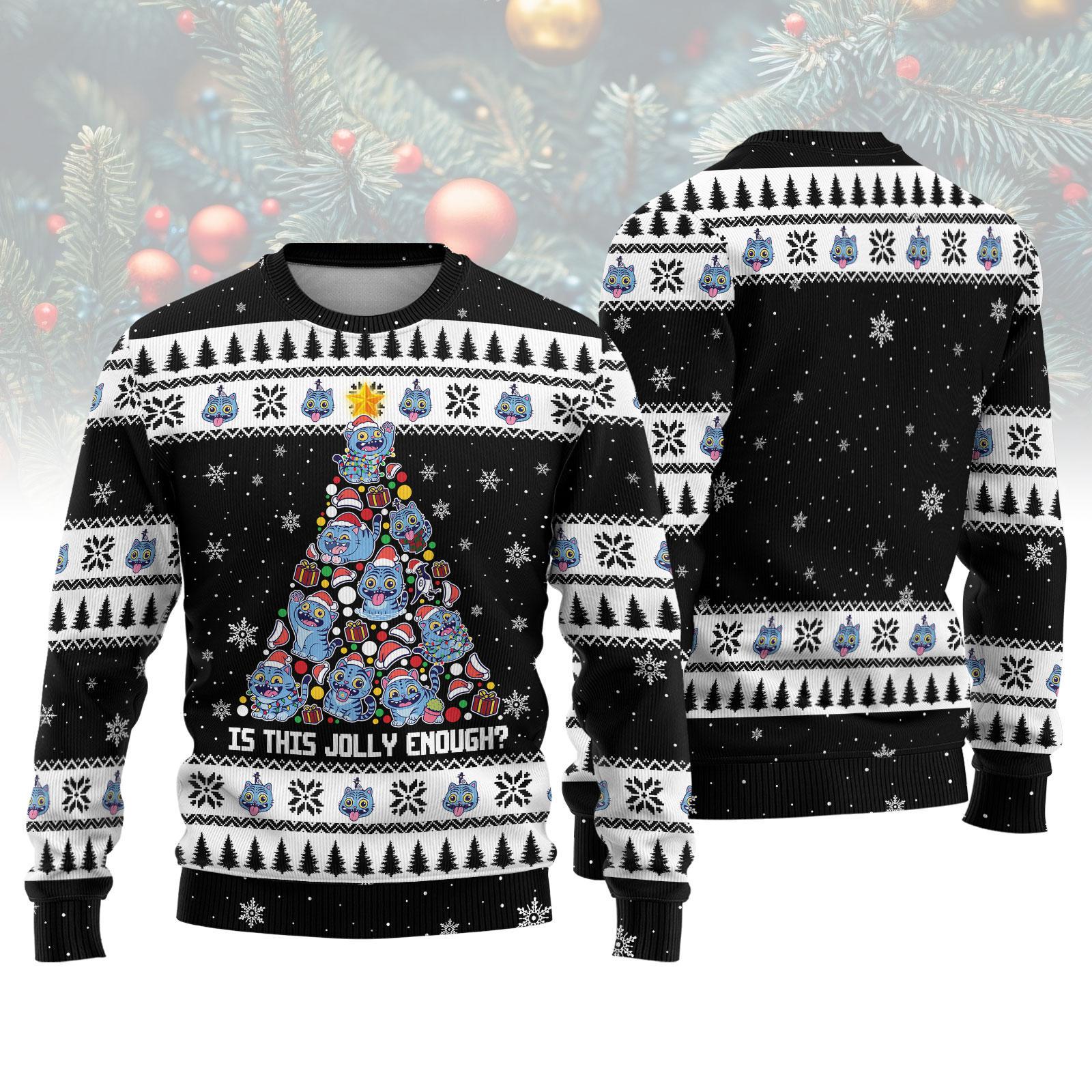 Discover Christmas Derpy Tiger Kids Ugly Sweater, Blue Tiger Kpop Cosplay Kids Sweater, Demon Hunter Costume, Neon Demon Tiger Shirt, Xmas Gift