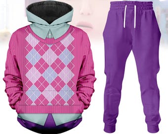 Kpop Demon Hunters Saja Hoodie Jogger, Saja Boys Hoodie ,Saja Boys Halloween Cosplay, Saja Costume Halloween Gift Kpop Lovers Outfit
