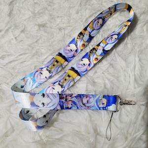 Anime Lanyard, doppelseitiges Schlüsselband, Autozubehör, Geschenkidee